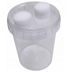 1000ml (1 Litre) Foam Vented Cup + Lid